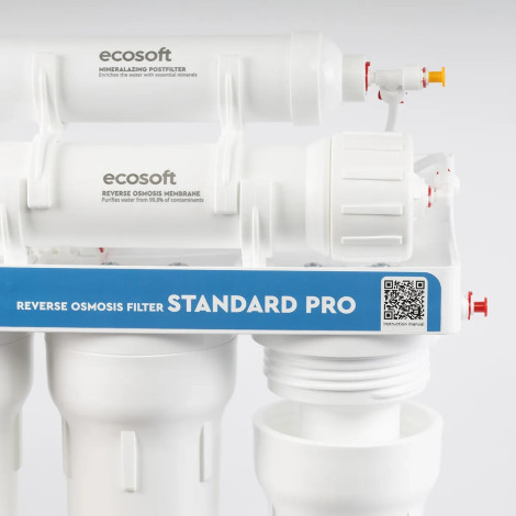 Фільтр зворотного осмосу Ecosoft Standard PRO з мінералізацією (MO550MECOSTD)