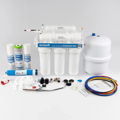 Фільтр зворотного осмосу Ecosoft Standard PRO з мінералізацією (MO550MECOSTD)