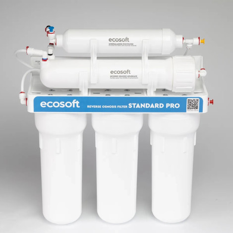 Фільтр зворотного осмосу Ecosoft Standard PRO з мінералізацією (MO550MECOSTD)