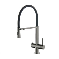 Змішувач кухонний Blue Water TUSAR Графіт (Gun metal)