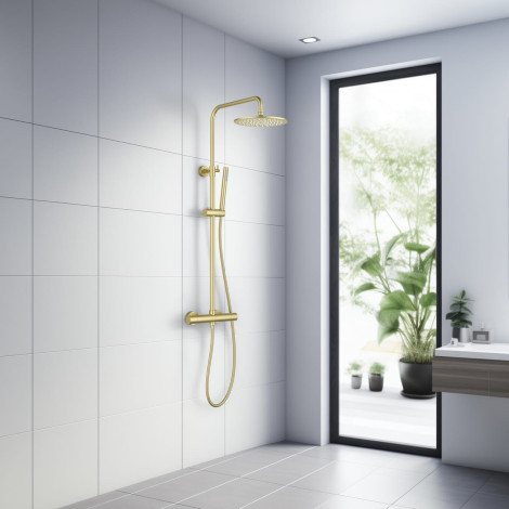 Душовий гарнітур Blue Water BOSTON BOS-ZKPN.400 TERMO Золото