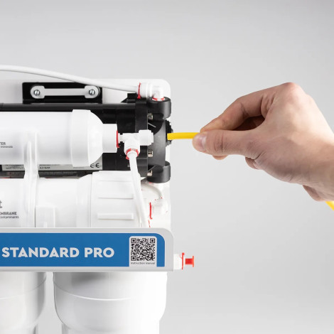 Фільтр зворотного осмосу Ecosoft Standard PRO з мінералізацією та помпою (MO550MPECOSTD)