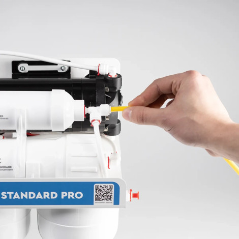 Фільтр зворотного осмосу Ecosoft Standard PRO з мінералізацією та помпою (MO550MPECOSTD)