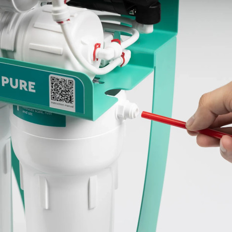 Фільтр зворотного осмосу Ecosoft PURE AquaCalcium Mint з помпою на станині (MO675PSMACECO)