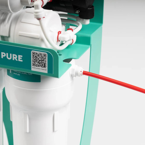 Фільтр зворотного осмосу Ecosoft PURE AquaCalcium Mint з помпою на станині (MO675PSMACECO)
