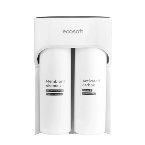 Ультракомпактний розумний прямоточний фільтр зворотного осмосу Ecosoft CROSS Max (MO2800PECO)