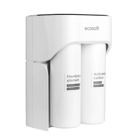 Ультракомпактний розумний прямоточний фільтр зворотного осмосу Ecosoft CROSS Max (MO2800PECO)