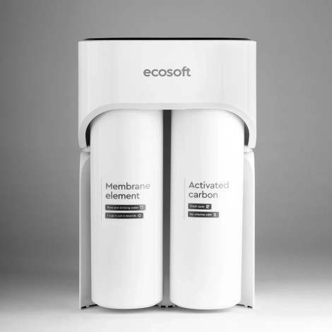 Ультракомпактний розумний прямоточний фільтр зворотного осмосу Ecosoft CROSS Max (MO2800PECO)