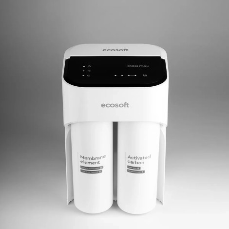 Ультракомпактний розумний прямоточний фільтр зворотного осмосу Ecosoft CROSS Max (MO2800PECO)