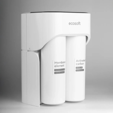 Ультракомпактний розумний прямоточний фільтр зворотного осмосу Ecosoft CROSS Max (MO2800PECO)