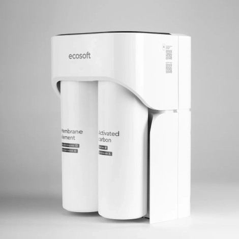 Ультракомпактний розумний прямоточний фільтр зворотного осмосу Ecosoft CROSS Max (MO2800PECO)