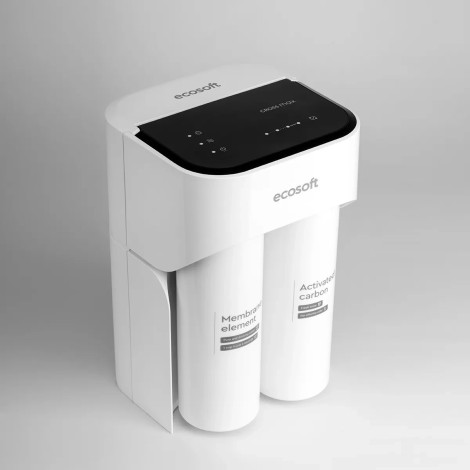 Ультракомпактний розумний прямоточний фільтр зворотного осмосу Ecosoft CROSS Max (MO2800PECO)