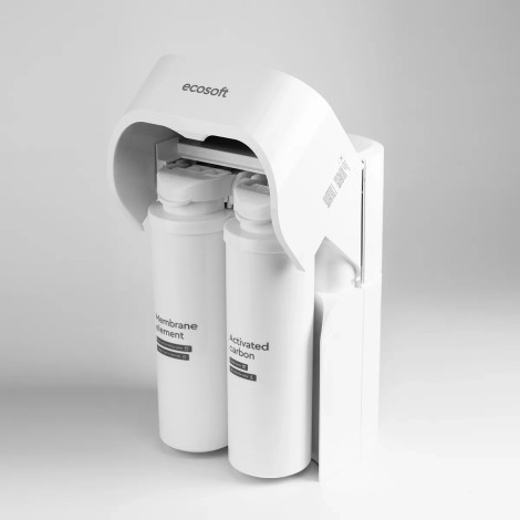 Ультракомпактний розумний прямоточний фільтр зворотного осмосу Ecosoft CROSS Max (MO2800PECO)