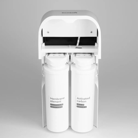 Ультракомпактний розумний прямоточний фільтр зворотного осмосу Ecosoft CROSS Max (MO2800PECO)