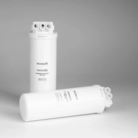 Ультракомпактний розумний прямоточний фільтр зворотного осмосу Ecosoft CROSS Max (MO2800PECO)