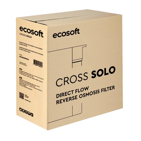 Ультракомпактний розумний фільтр зворотного осмосу Ecosoft CROSS Solo (MO1500PECO)
