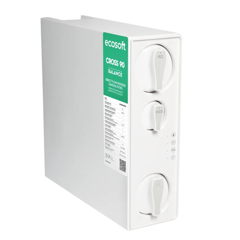 Компактний розумний фільтр зворотного осмосу Ecosoft CROSS90 Balance (MO3600MPECO)