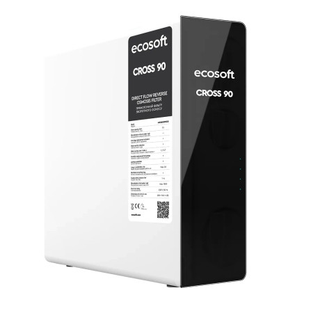 Компактний розумний фільтр зворотного осмосу Ecosoft CROSS90 (MO3600PECO)