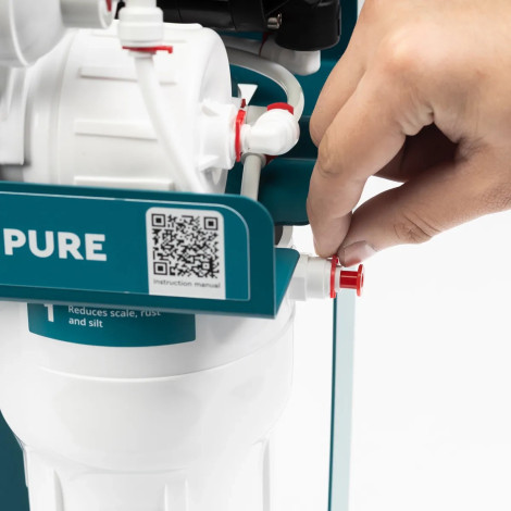 Фільтр зворотного осмосу Ecosoft PURE BALANCE з помпою на станині (MO675MBALPSECO)