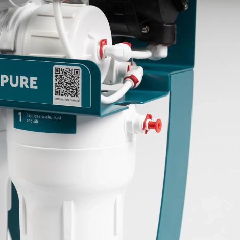 Фільтр зворотного осмосу Ecosoft PURE BALANCE з помпою на станині (MO675MBALPSECO)