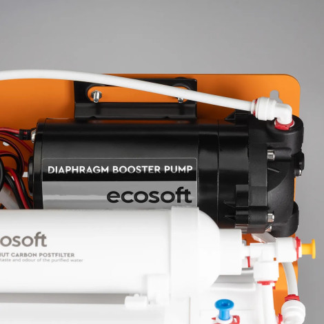 Фільтр зворотного осмосу Ecosoft Absolute з мінералізатором з помпою на станині (MO675MPSECO)