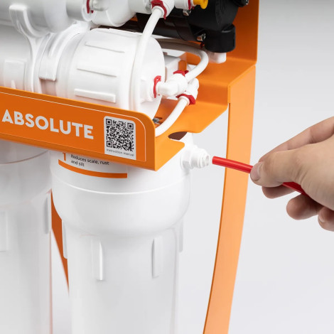 Фільтр зворотного осмосу Ecosoft Absolute з мінералізатором з помпою на станині (MO675MPSECO)