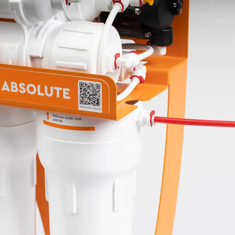 Фільтр зворотного осмосу Ecosoft Absolute з мінералізатором з помпою на станині (MO675MPSECO)