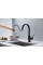 Смеситель кухонный Blue Water PLAZA PLUS Черный матовый