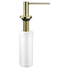 Дозатор Blue Water INOX Круглый Шампанское золото