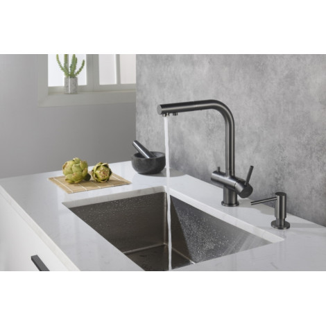 Дозатор Blue Water ALFA Графит (Gun metal)