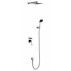 Душевой комплект Blue Water LIWIA LIW-ZKP.150C + BW.KW.30 Ultra Slim Хром