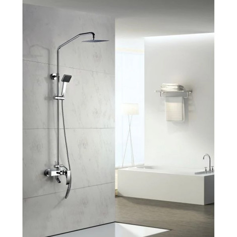 Душовий гарнітур Blue Water LIWIA LIW-ZWPN.500C + BW.KW.25 Ultra Slim Хром
