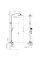 Душовий гарнітур Blue Water LIWIA LIW-ZWPN.500C + BW.KW.25 Ultra Slim Хром